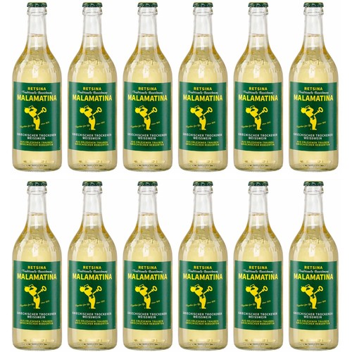 Retsina malamatina 12x - retsina, |