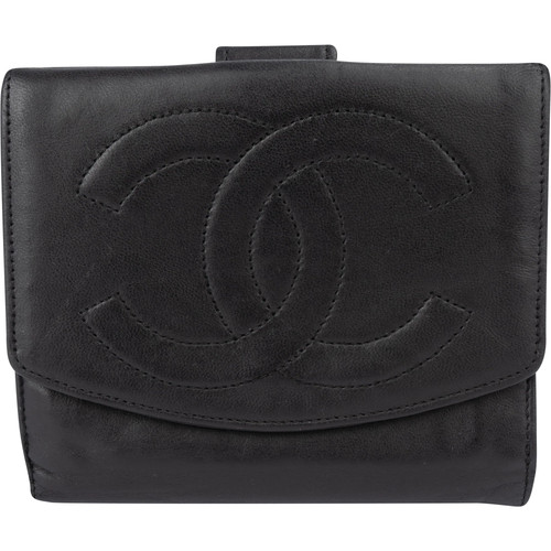 Chanel lambskin wallet coco - lambskin, cc