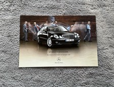 Mercedes E-Klasse Sportpaket W211 S211 Prospekt Katalog Broschüre | 2004