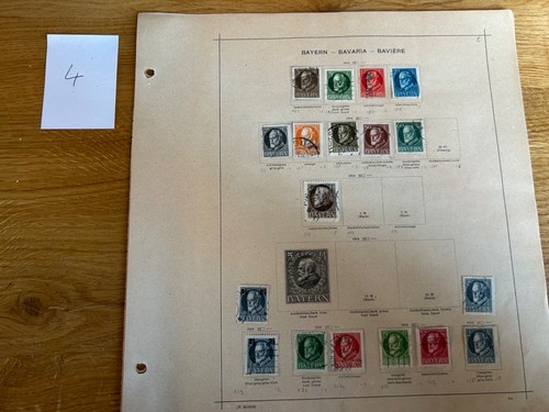 Bayern briefmarken - bayern,