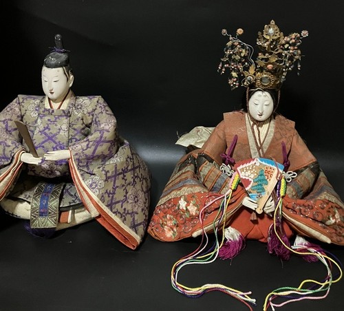 Paar japanische hina - hina, puppen