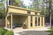 Gartenhaus Holz 44mm LANGEOOG