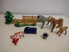 Playmobil Reiterhof Pferdekoppel 4188 (ohne OVP) gebraucht, guter Zustand