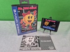 Sega Mega Drive Spiel Ms. Pac Man Europa Version Zustand Neuwertig