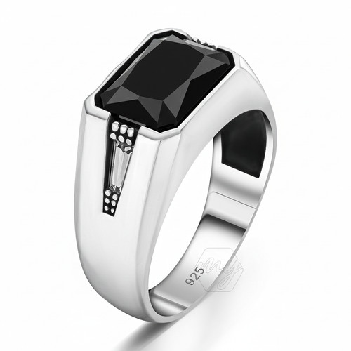 925 sterling silber - sterling, schwarz