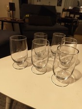 6 Gläser Lufthansa First Class