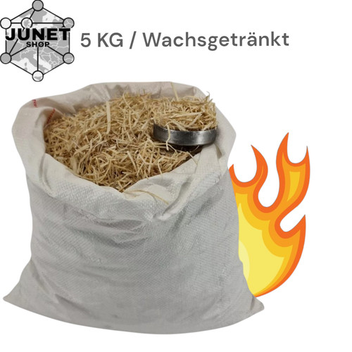 öko anzündwolle 5kg - Öko-anzündwolle,