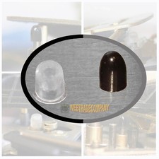 Dual 522 621 626 701 731Q 1228 uvm Steuerpimpel 1x transparent+1x schwarz glatt 