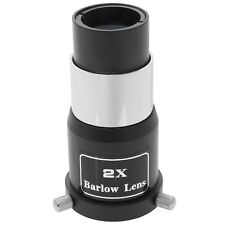 TS-Optics Barlowlinse 2x Achromatische Barlow Linse 1,25", 2BLK