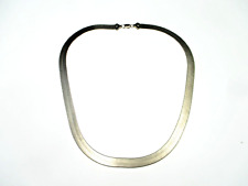 MILOR Designer Kette Collier 925 Sterling Silber Silver Chain Modernist Vintage