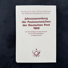 Postwertzeichen DDR 1989 -