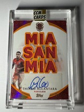 Thiago Alcantara /33 - AUTO - PATCH - Mia San Mia - Topps FC Bayern 125 Jahre