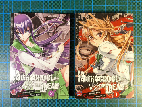 Manga high school of the - manga,