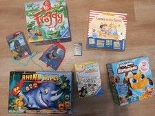 Gesellschaftsspiele Konvolut Spielepaket Kind ca. 3-7 Jahre