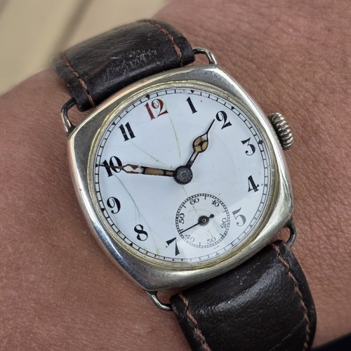 Trench watch 925 - watch, sterling