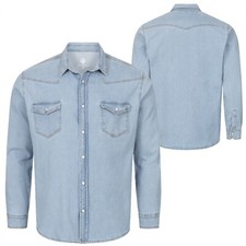 Rock Creek Herren Jeanshemd
