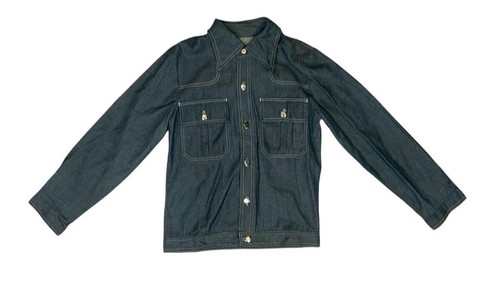 Vintage 1970er grit dunkelblau - vintage,