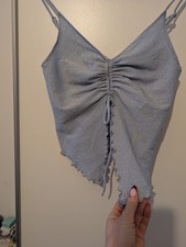 H&M Crop Top Schmetterling