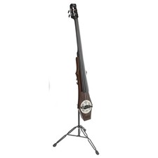 Fame UB-3 Electric Upright Bass Dark Brown - Elektrischer Kontrabass