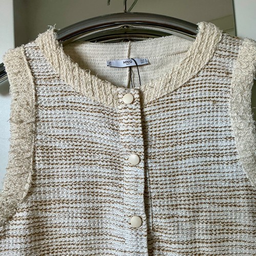 Mango suit kleid - kleid, creme