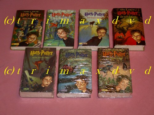 Harry potter in folie - potter, 1-7