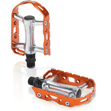 XLC M15 ULTRALIGHT V  PEDAL 241g PLATTFROM FIXIE RENNRAD TREKKING FAHRRAD ORANGE