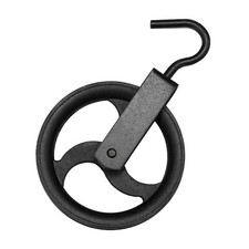 Umlenkrolle in Schwarz