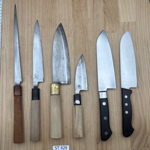 Stark beschädigt messer set - beschädigt,