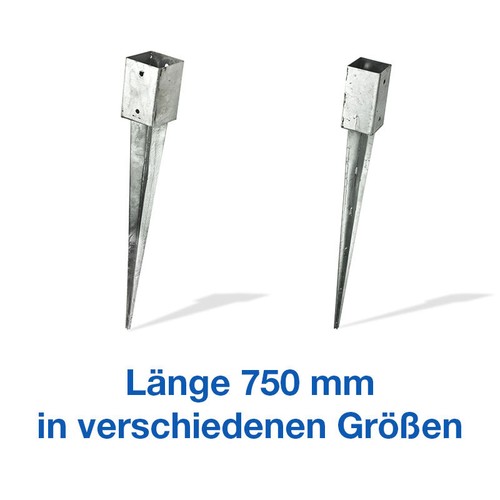 Pfosten einschlagbodenhülse - pfosten,