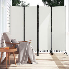 Paravent 4-teiliger Raumteiler Sichtschutz Garten Faltbar Trennwand Outdoor
