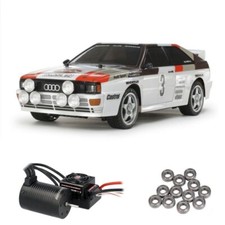 Tamiya Audi Quattro A2 1/10 4WD TT-02 Brushless-Edition, Kugellager - 58667BL