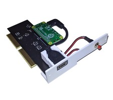 Komplett montiertes Set RGBtoHDMI RGB2HDMI Adapter Raspberry Pi für Amiga 2000