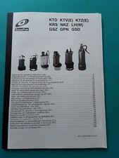 TSURUMI PUMP BEDIENUNGSANLEITUNG für TAUCHPUMPE KTD KTV KTZ KRS NKZ LH GSZ GPN 