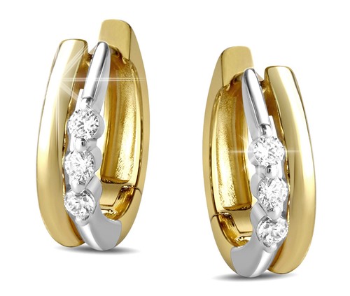 Echt gold creolen ohrringe - creolen,