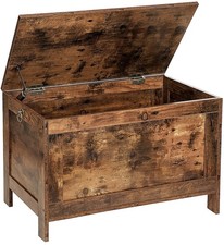 HOOBRO Sitzbank Truhe mit Stauraum Klappdeckel 76x40x48cm OVP