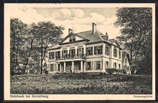 Rohrbach b. Heidelberg, Genesungsheim mit Park, Ansichtskarte 