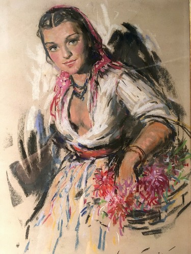 Original kreidezeichnung - original,