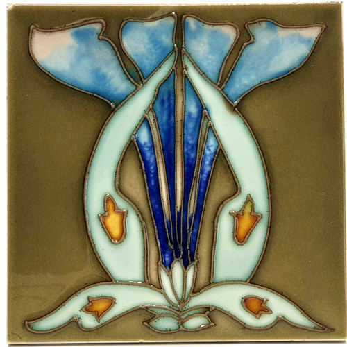 Jugendstil kamin kachel - jugendstil,