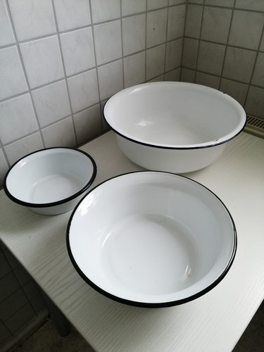 Emaille schüsseln - emaille,
