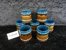 Rosenthal " BJÖRN WIINBLAD SERIE BROTZEIT " 7 Becher o. Henkel