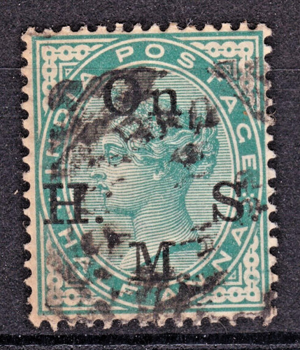 Briefmarke englisch indien - englisch,