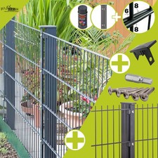 Doppelstabmattenzaun Set 868