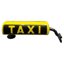 Taxischild Dachzeichen Dachschild Taxi Taxen Gelb Schwarz Aufsatz Echt Original