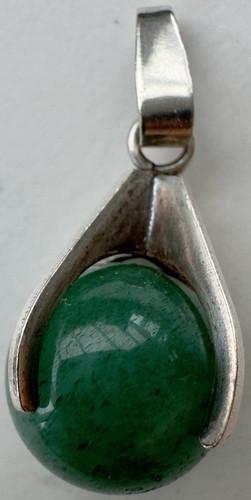Antik silberanhänger mit - antik,