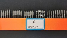 1 SET VHM Gravierstichel Schaftfräser Fräser Bohrer Platinen Gravierfräser Nr.3