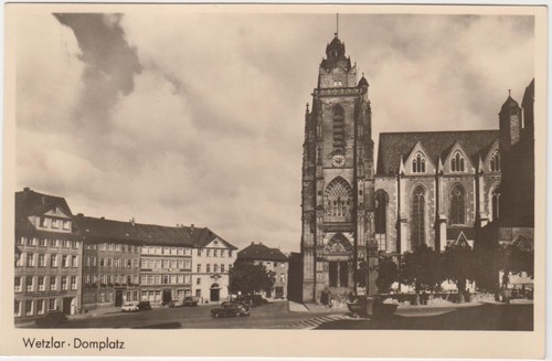 Wetzlar domplatz mit - !,