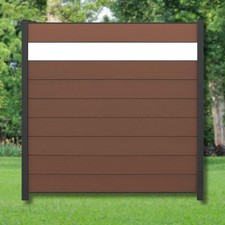 WPC Zaun Komplettset