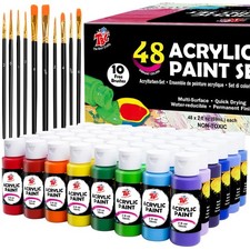 Acrylfarben-Set 48 Farben 60