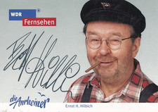 Autogramm - Ernst Hilbich (Die Anrheiner)
