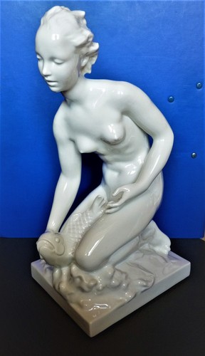 Porzellan figur frau - akt, von
